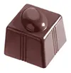 Praliné carré avec grain de café