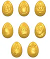 Oeuf avec Smiley