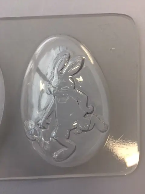 Egg with rabbit motif, 82 mm - image 2