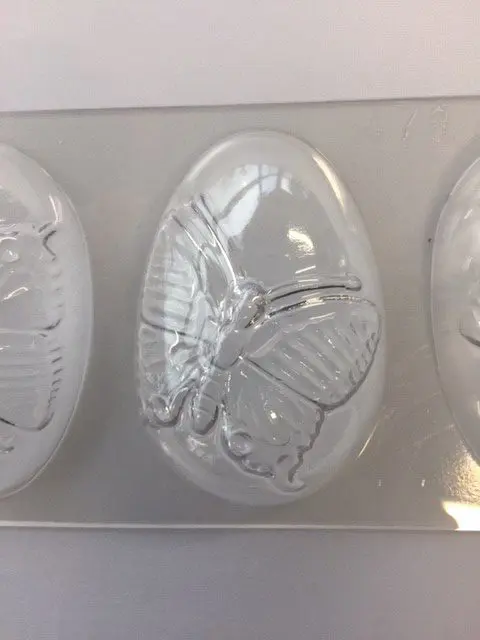 Egg with butterfly motif, 90 mm - image 2