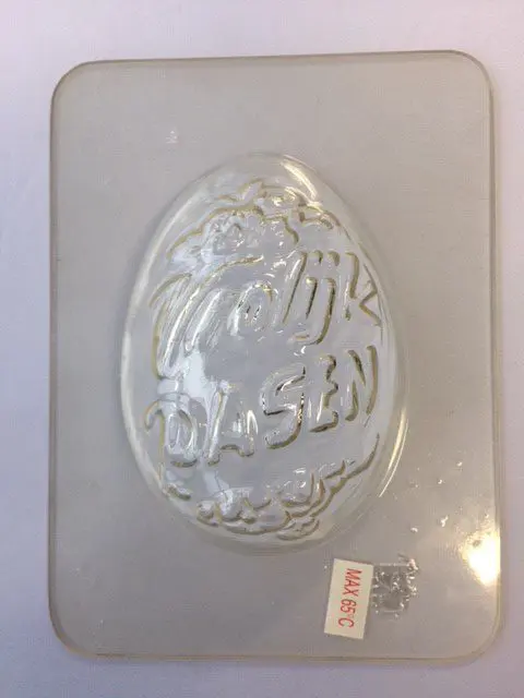 Ei “ Vrolijk Pasen “ 100 mm - afbeelding 1