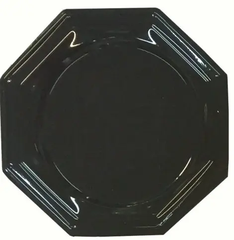 Octogone - noir, 88 mm - image 1