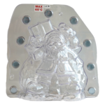 Kerstman met beer -185mm - thumbnail 1