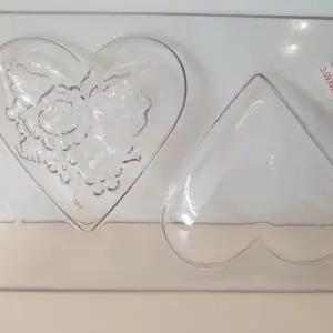 Coeur avec fleurons, 110 mm