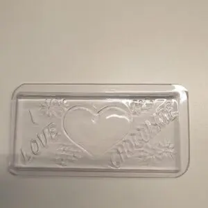 Assiette "I love chocolate",160 mm