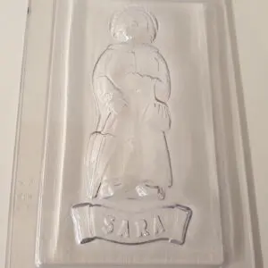 Plaque avec Sarah, 215 mm