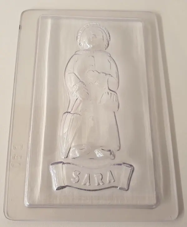 Plaat met Sara, 215 mm - afbeelding 1