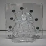 Kerstman met beer -185mm - thumbnail 2