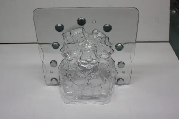 Kerstman met beer -185mm - afbeelding 3