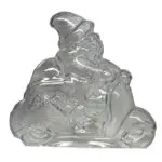Kerstman op bromfiets, 120 mm - thumbnail 1