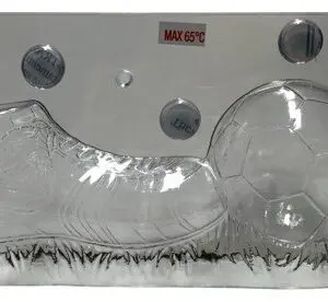 Fußballschuh und Ball, 210 mm