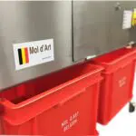 Machine pour la fabrication d'écailes de chocolat 2x blocs de 5 kg - miniature 4