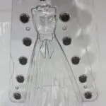 Dress with bow - thumbnail 3