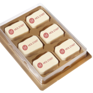 Verpackung für logo schokolade 2 x 3