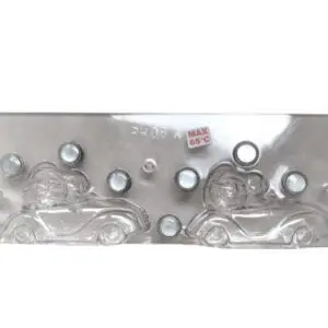Haas in auto met ei, 65 mm