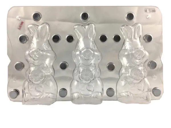 Haas met bloem, 160 mm - afbeelding 1