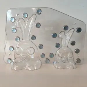 bunny with 2 different shapes