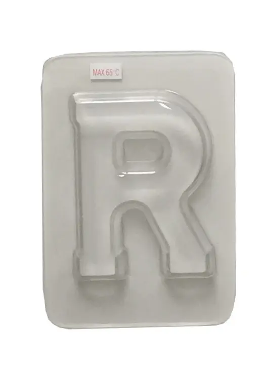 Letter R, 100 gr - afbeelding 1