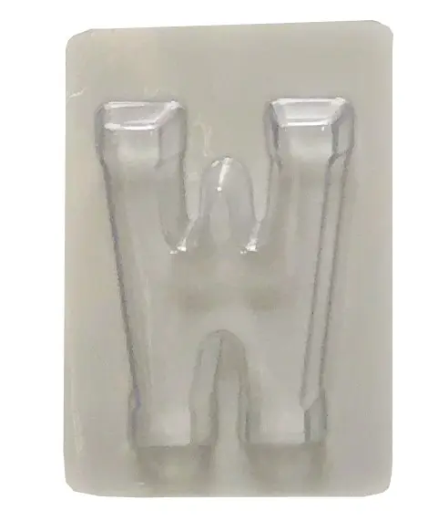 Letter W, 100 gr - afbeelding 1