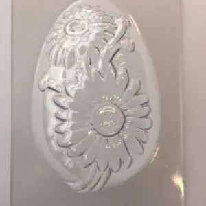 Oeuf à motif floral, 190 mm