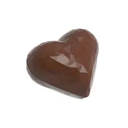Facette coeur double
