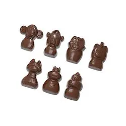 Assortment of zoo animals