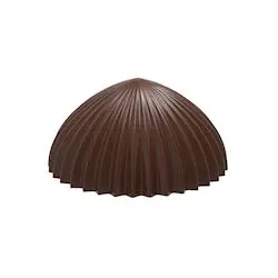 Demi sphère plissée
