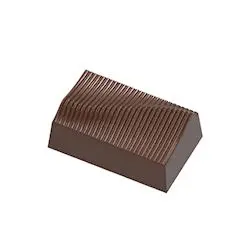 Praliné rectangulaire, plissé