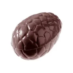 Oeuf avec motif de crocodile