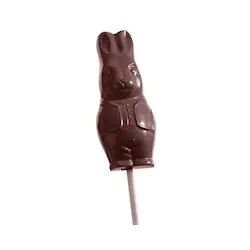 Lapin de Pâques sur un bâton