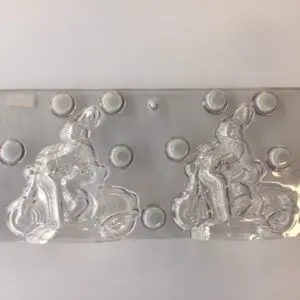Lièvre avec scooter, 100 mm