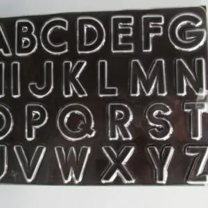 Alphabet, 33 mm