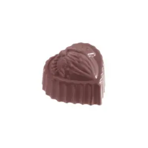 Motif noisette en forme de coeur