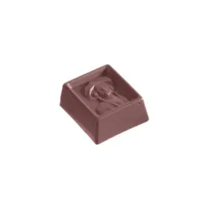 Praliné carré avec tête