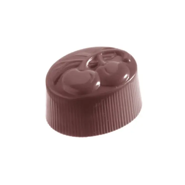 Forme ovale avec 2 cerises - image 1
