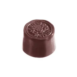 Praliné rond avec inscription