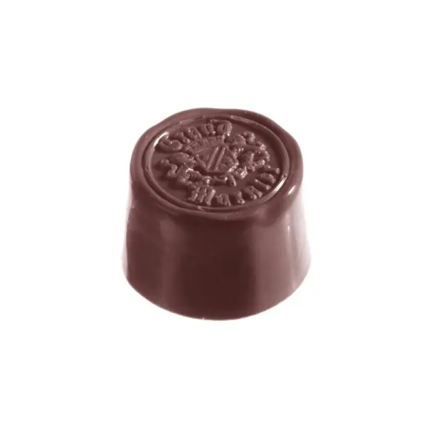 Praliné rond avec inscription - image 1