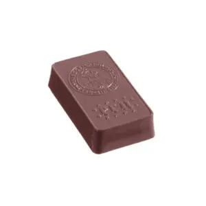 Praliné rectangulaire avec inscription