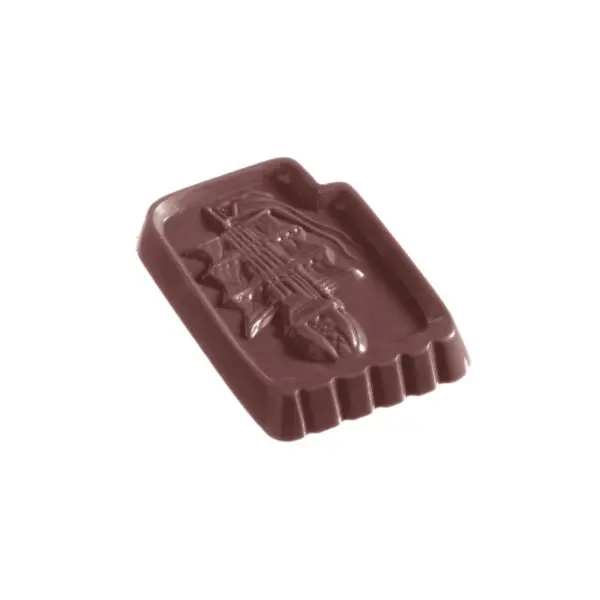 Chocolat carré avec inscription au homard - image 1