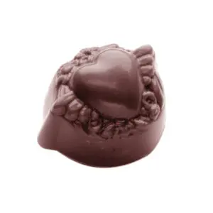 Coeur en couronne florale