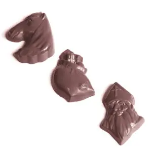 Saint Nicolas, sac et tête de cheval