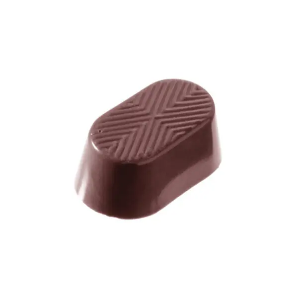 Praliné ovale avec dessin - image 1