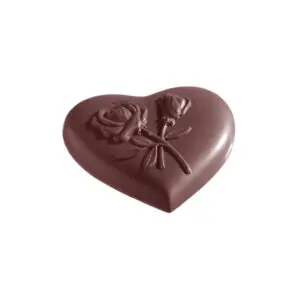 Coeur avec rose