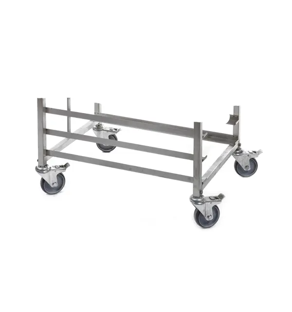 Frame on wheels for cutting machine - image 1
