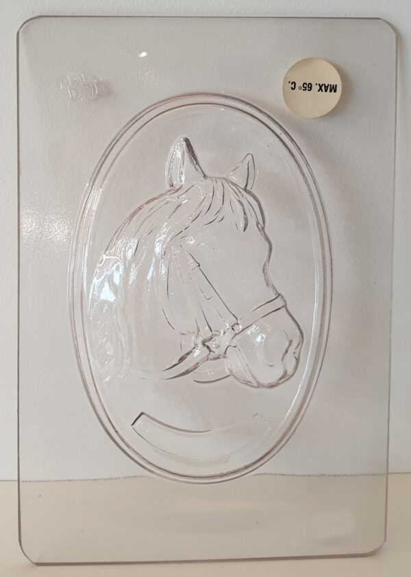 Paardenkop in deur, 170 mm - afbeelding 1