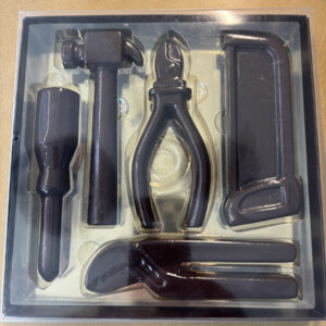 Boîte coffret d'outils de luxe boîte/couvercle/calage, format 210 x 210 mm