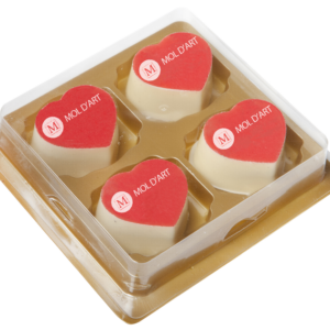 Box for logo chocolates 2 x 2
