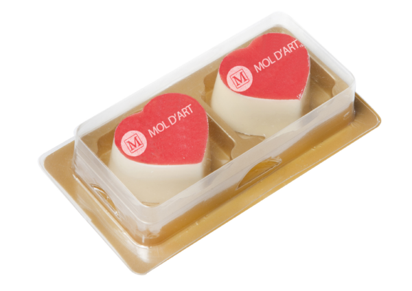 Box for logo chocolates 1 x 2 - image 1