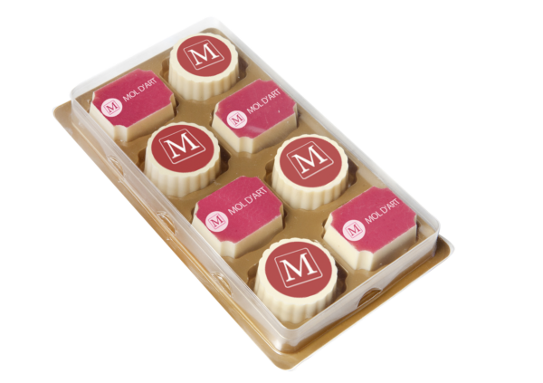 Box for logo chocolates 2 x 4 - image 1