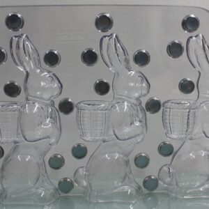 Lapin de Pâques avec panier, 185 mm